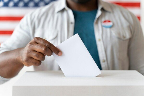 African american man on voter registration day-Tactical Voting Hub